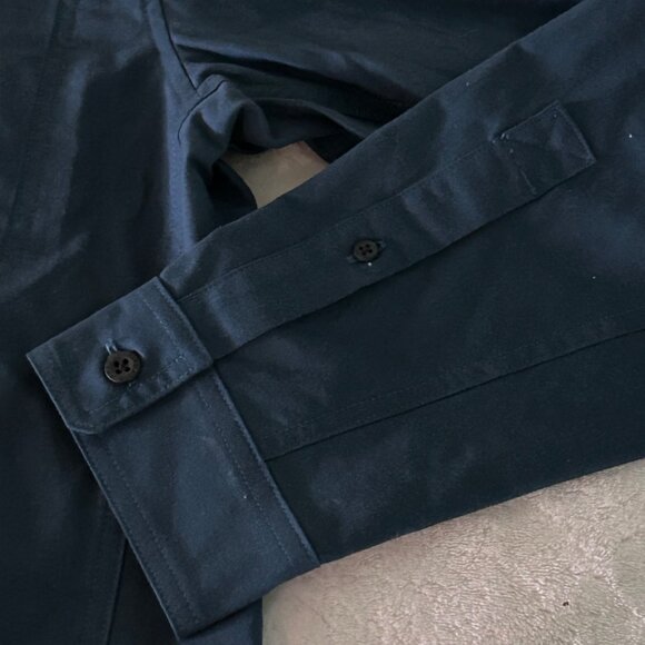 Sitka Gear Mens Button-Up Shirt XL Blue Employee Worldwide Power Products Logo - Picture 3 of 9